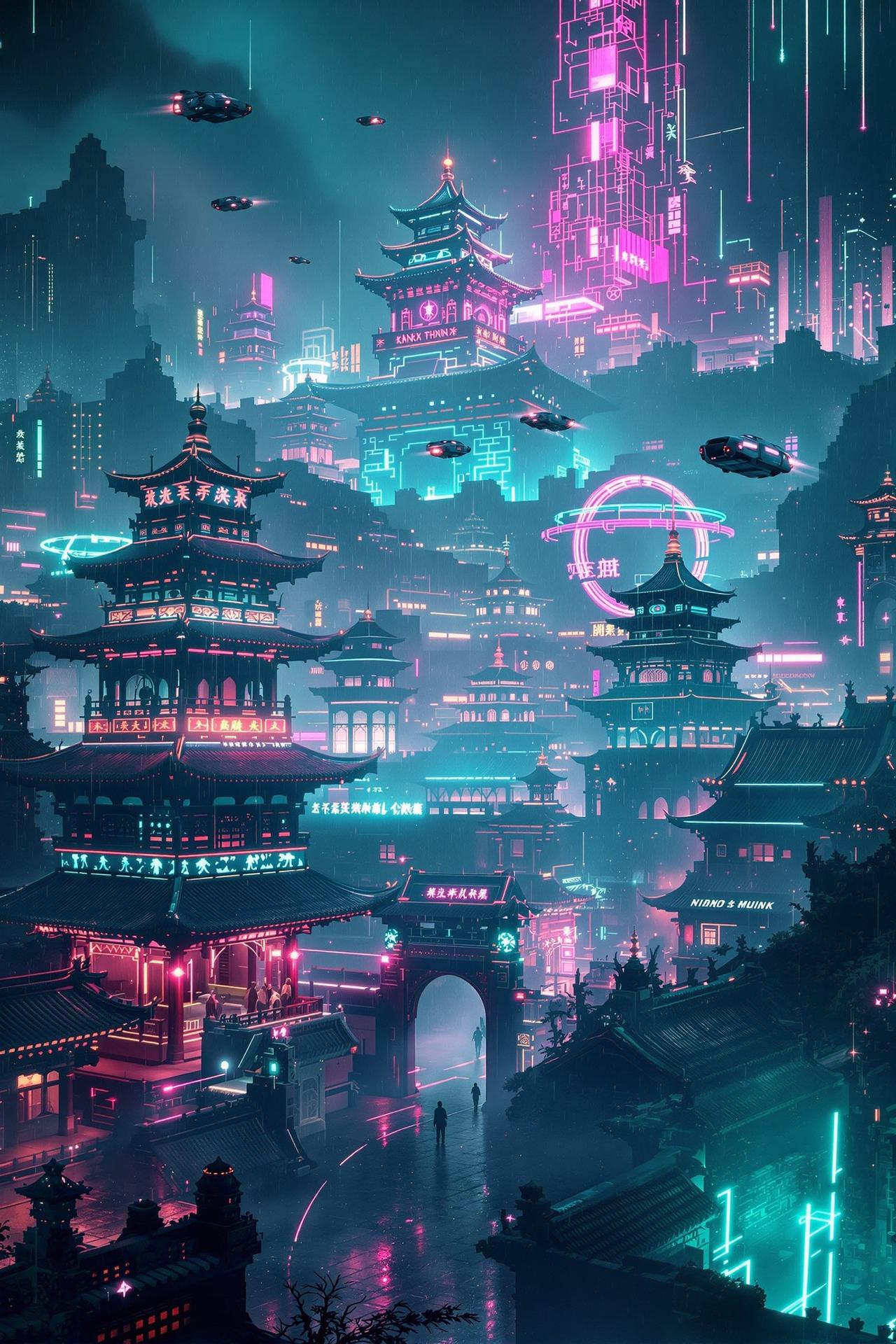 第一影院作品 赛博长安 高清HD海报