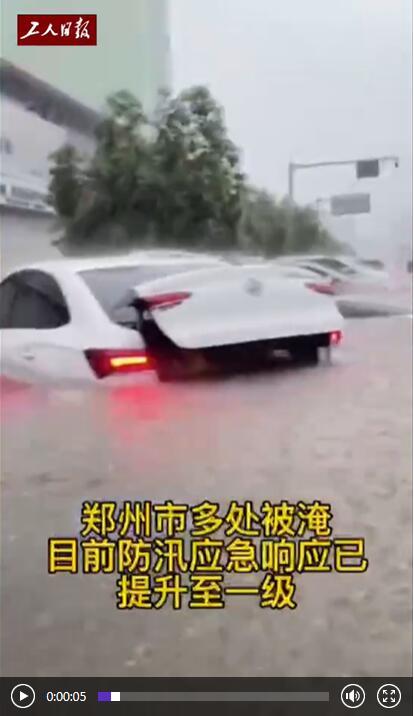 郑州爆料大雨视频最新,城市抗洪纪实，视频记录惊心动魄瞬间  第3张